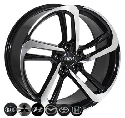 Диски JH AO8046 BMF R17 W7.5 PCD5x114.3 ET40 DIA73.1